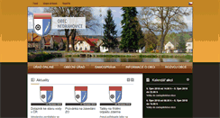 Desktop Screenshot of nedrahovice.cz